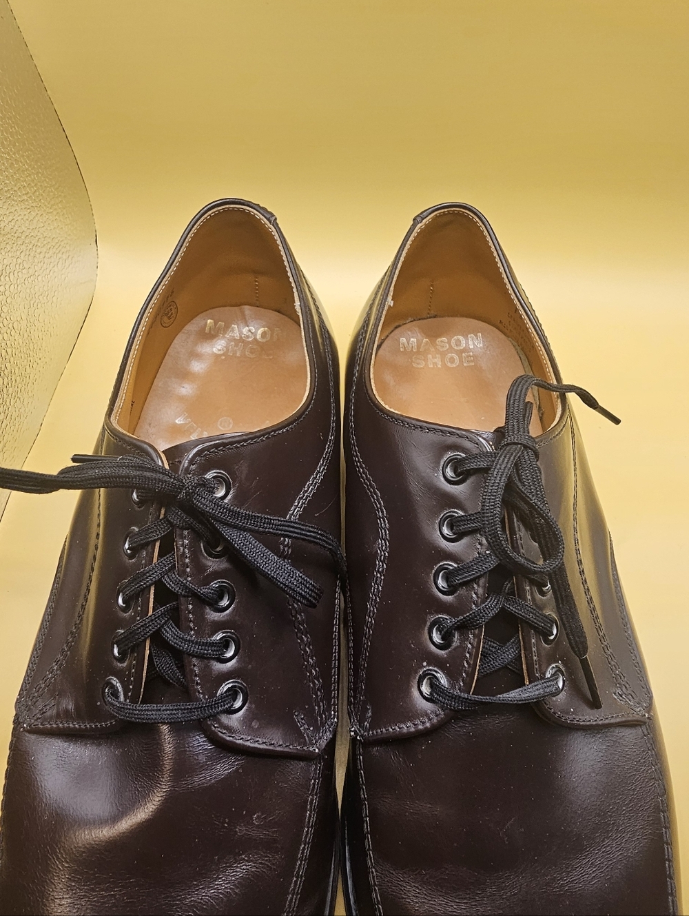 Mason Velvet-eez Mens Lace Up Brown size 13 EE Dress Shoe - Picture 12 of 14
